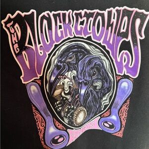 Official “The Black Crowes” band zip up hoodie XXL